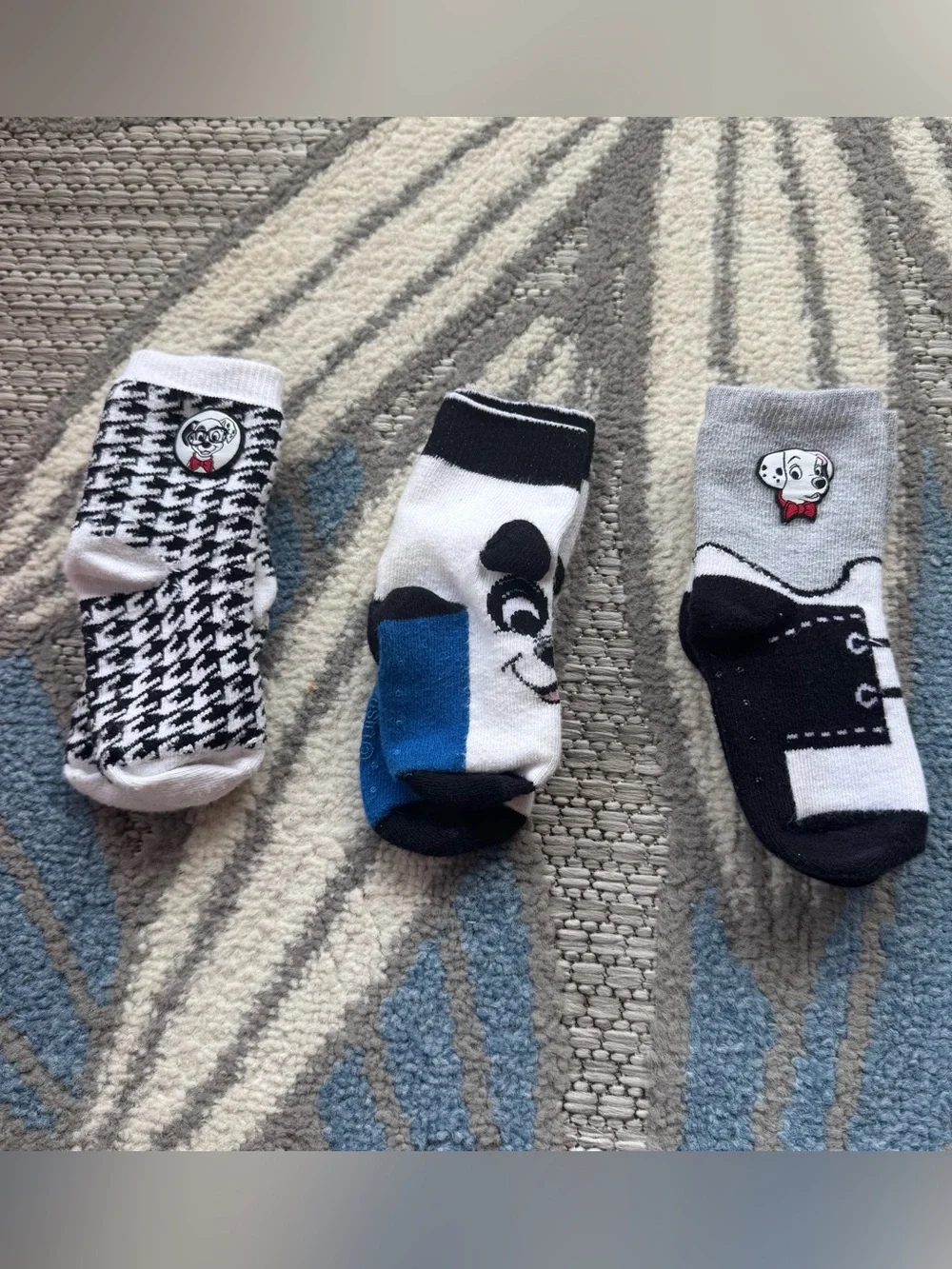 Disney Baby 101 Dalmatians 3 Pair‎ Baby Grippy Socks